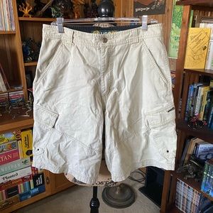 90’s Plugg Khaki Cargo Shorts